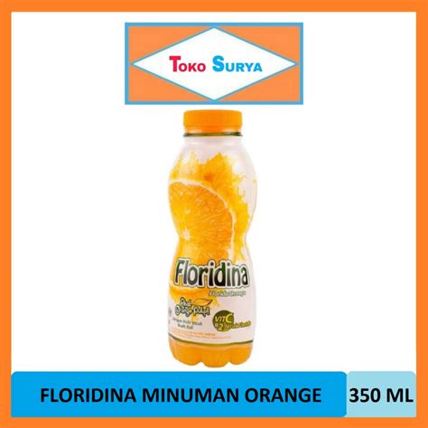 Jual Floridina Folorida Orange With Real Orange Pulp Rasa Jeruk Ml