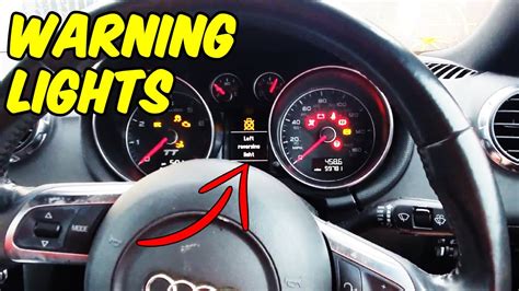 Trying To Reset The Dashboard Warning Lights On My Copart Salvage Audi