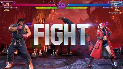 Street Fighter Yas Ryu Vs Kazunoko Cammy Ranked Match S Youtube