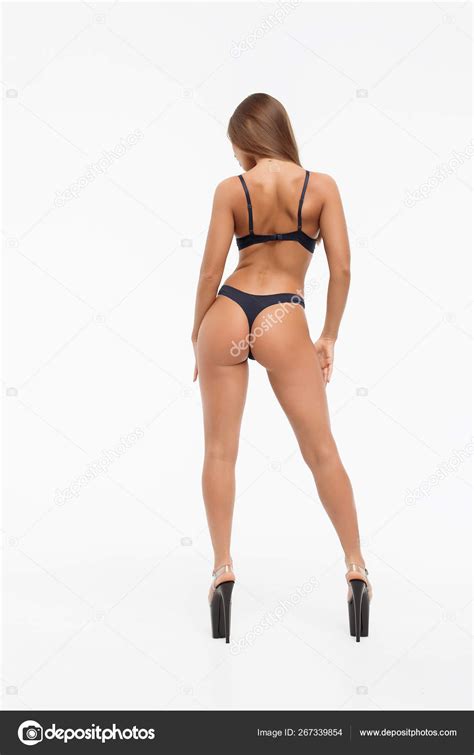 Sensual Elegant Woman In Lingerie And High Heels Stock Photo Kstudio