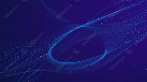 Blue Technology Business Advanced Abstract Abstract Lines Powerpoint Background For Free