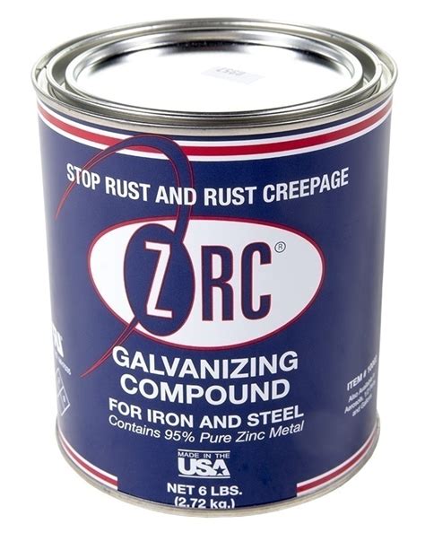 Zrc Cold Galvanizing Compound 1 Quart Gme Supply