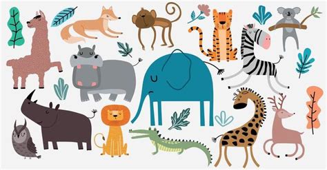 Page 4 | Jungle Animals Vector Art, Icons, and Graphics for Free Download