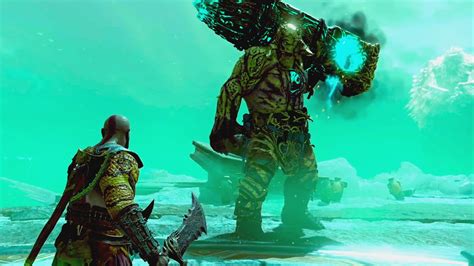 God Of War Ps Kratos Meets Zeus In Helheim Finds Blades Of Chaos