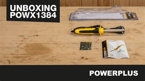 POWERPLUS Unboxing The POWX1384 Soldering Iron YouTube