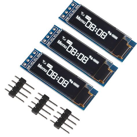 Amazon In Buy MELIFE 3pcs OLED Display Module 0 91 Inch I2C SSD1306