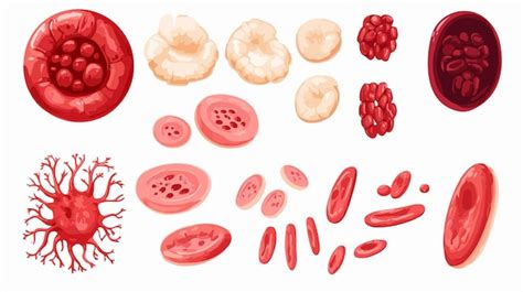 Diagrama Detallado De Las C Lulas Sangu Neas Que Muestra Los Diferentes