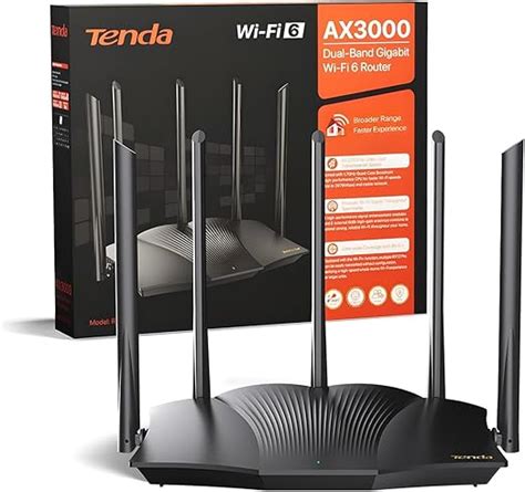 Tenda Routeur Wifi Rx Pro Router Wifi Ax Bi Bande Dbi