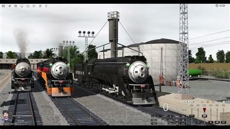 Trainz Gs 4s With Custom Whistles Youtube