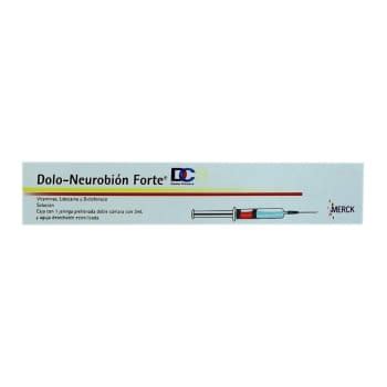 DOLO NEUROBION CAJA CON JERINGAS SOLUCION INYECTABLE 51 OFF