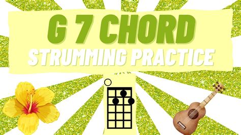 G7 Chord Ukulele Quarter And Eighth Note Warm Up Elementary Music