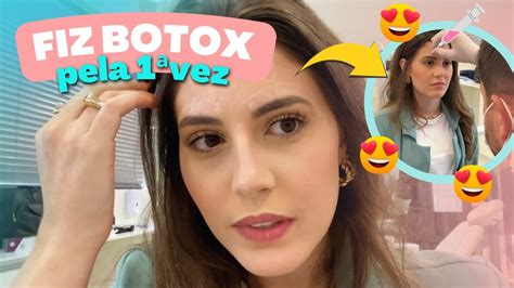 FIZ BOTOX PREVENTIVO PELA PRIMEIRA VEZ Mostrei tudo pra vocês