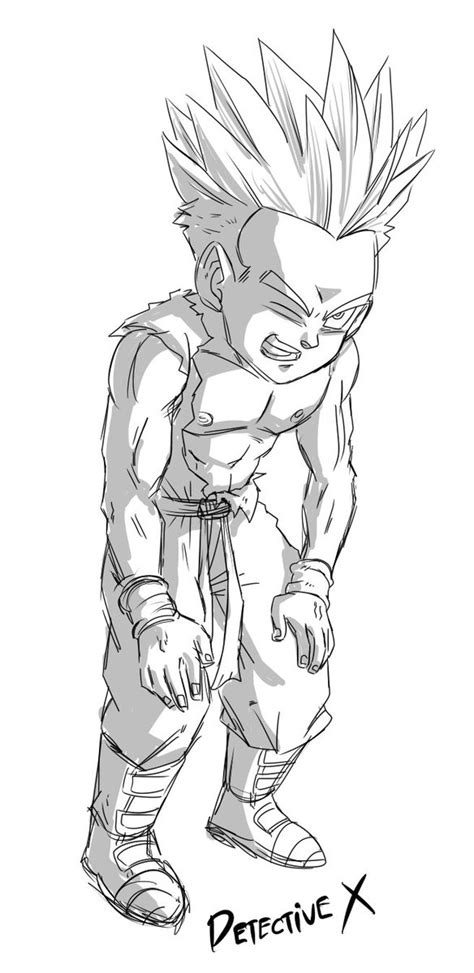 Kid Trunks Drawing