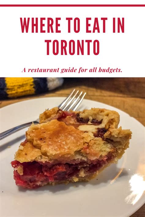 Where To Eat In Toronto A Restaurant Guide For All Budgets Travel