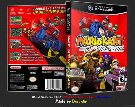 Mario Kart: Double Dash!! GameCube Box Art Cover by Dersnap