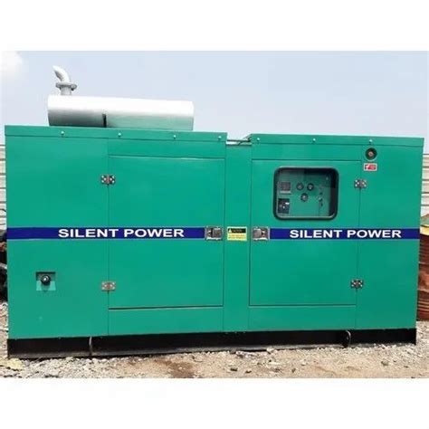 Three Phase 100 Kva Silent Diesel Generator For Industrial At Rs 375000unit In Bhavnagar