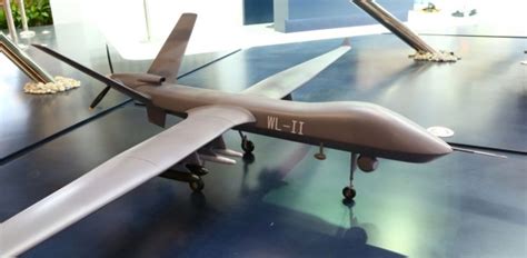 Wing Loong II Model On Display At Singapore UAS VISION