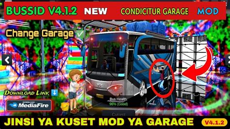 Jinsi Ya Kuset Mod Ya Garage Kwenye Game La Bus Simulator Indonesia V4