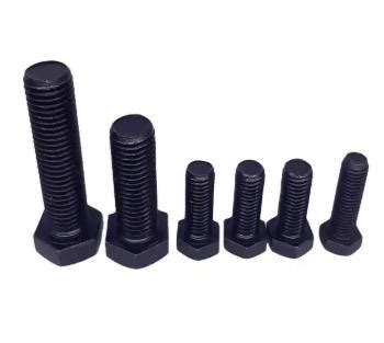 High Strength Fastener Grade 8 8 Hex Bolt And Nut Heavy Hex Bolt Black