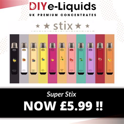 Super Stix Disposable Vape £599 Vape Bargains Uk