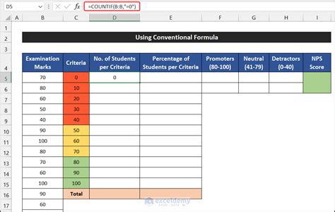 How To Calculate NPS Score In Excel 2 Methods ExcelDemy