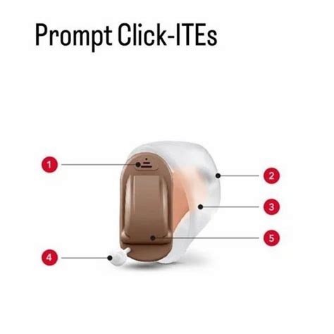 Digital Signia Prompt Click Itc Hearing Aid In The Canal At Rs