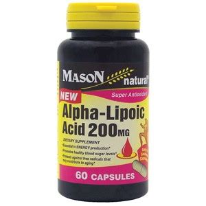 ALPHA LIPOIC ACID 200MG CAPSULES