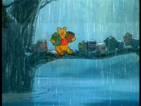 Rain Rain Rain Came Down Down Down Pooh Winnie The Pooh Friends