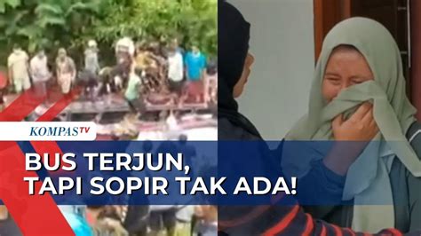 Bus Rombongan Peziarah Terjun Ke Sungai Satu Orang Meninggal Dunia