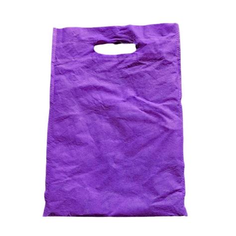 Purple D Cut Non Woven Bags At Rs 2 Piece Karnal Id 2850399469230