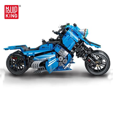 Mould King Fly Motor Concept Motorcycle Model Pcs Remote Control