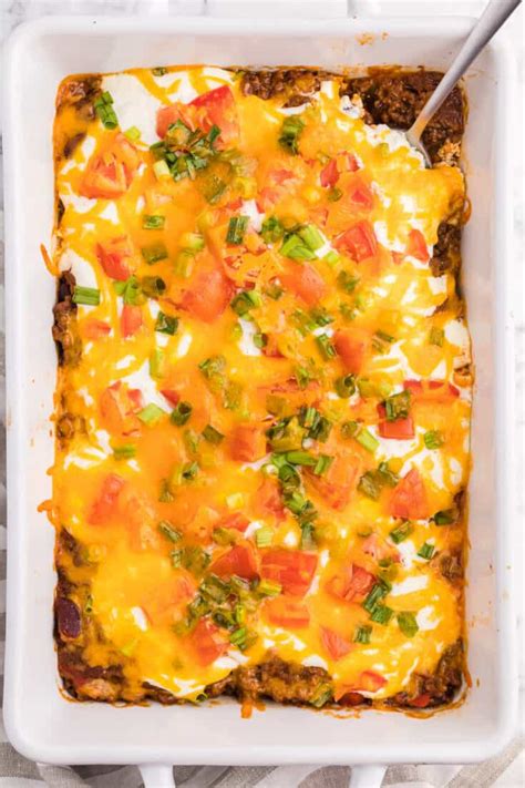 Taco Casserole Recipe Simply Stacie