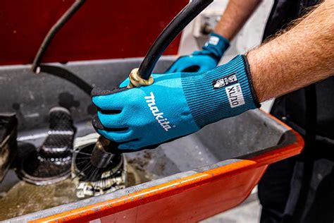 Makita Accessory Details Abrasion Resistant GP Knit Gloves