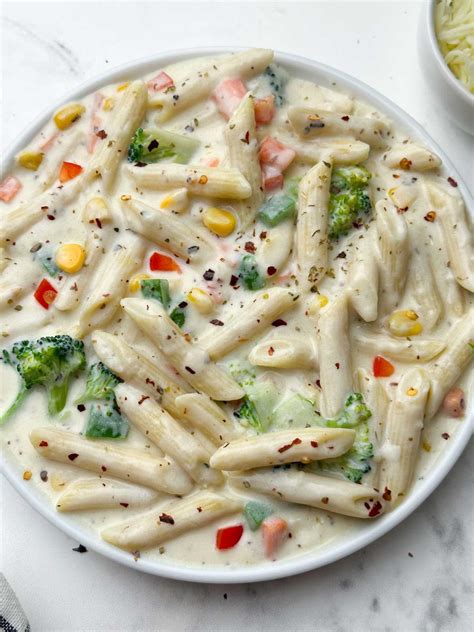 Cheesy White Sauce Pasta Recipe A Creamy Delight