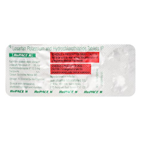 Repace H Tablet 10s Price Uses Side Effects Netmeds