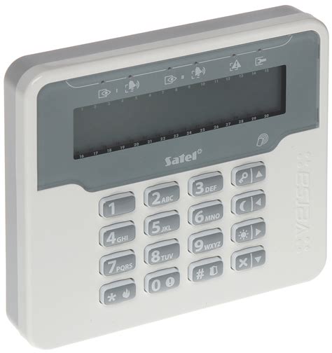 KEYPAD FOR ALARM CONTROL PANEL VERSA LCDR WH SATEL Keypads With