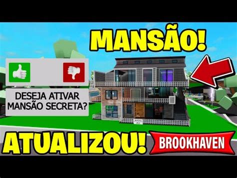 Como Pegar A Nova Mans O Secreta Do Brookhaven Rp Roblox Youtube