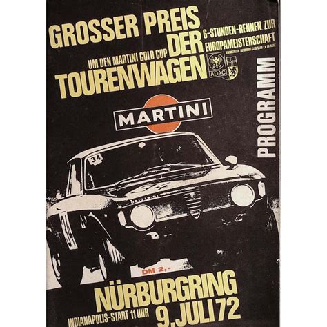 Grosser Preis Der Tourenwagen Juli Programmheft