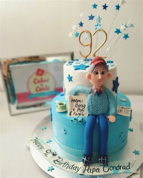 Birthday Cake For Dad Dad Birthday Cakes Cake 92nd Birthday