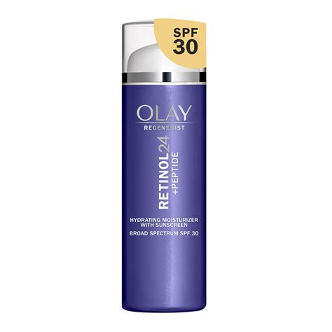 Olay Regenerist Retinol 24 Peptide Spf Moisturizer Spf 30 1 7 Oz