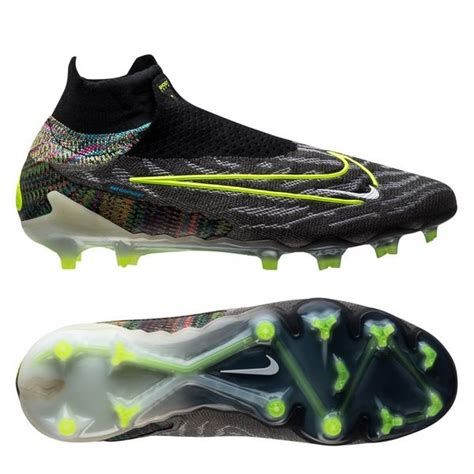 Nike Phantom GX Elite Fusion DF FG Link Black Volt White Blue Glow