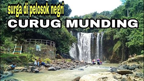 Curug Munding Gunung Kencana Lebak Banten Youtube