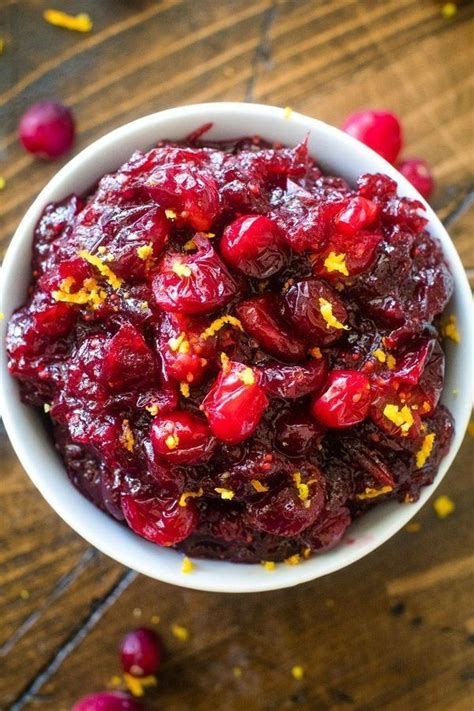 The Best Cranberry Sauce Recipe Thanksgiving Side Dishes Best Cranberry Sauce Thanksgiving