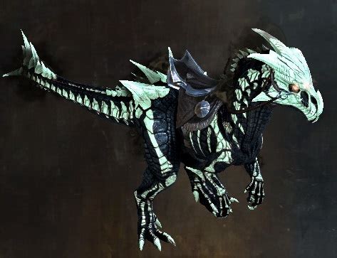 Monture raptor sinistre Guild Wars 2 Wiki Français GW2W FR