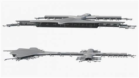 3D model Terminal International Airport | 3D Molier International