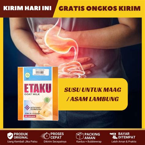 Jual Flashsale Etaku Disc 1 Box 45 Susu Untuk Maag Susu Obat Asam