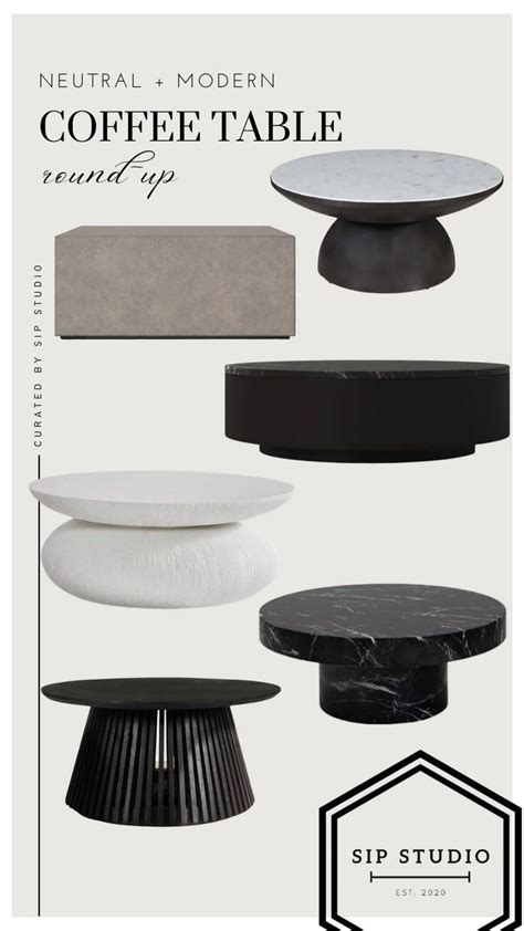 Corsica Coffee Table Curated On Ltk In Modern Coffee Table Decor