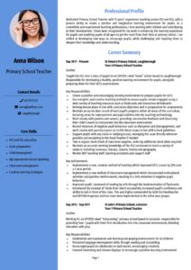 7 Teacher CV Examples 2024 Writing Guide Get Hired Quick