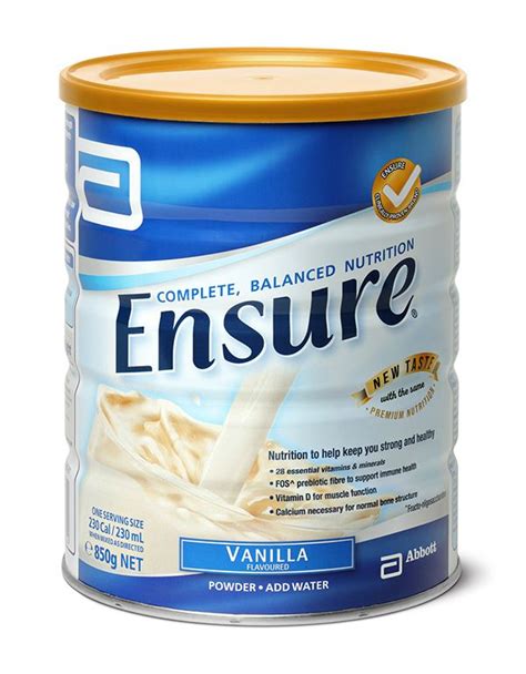 Buy Ensure Vanilla G Online At Chemist Warehouse