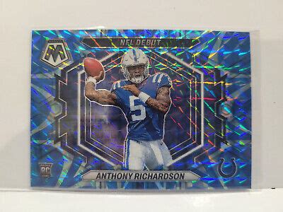 Mosaic Anthony Richardson Reactive Blue Prizm Nfl Debut Rc Nd